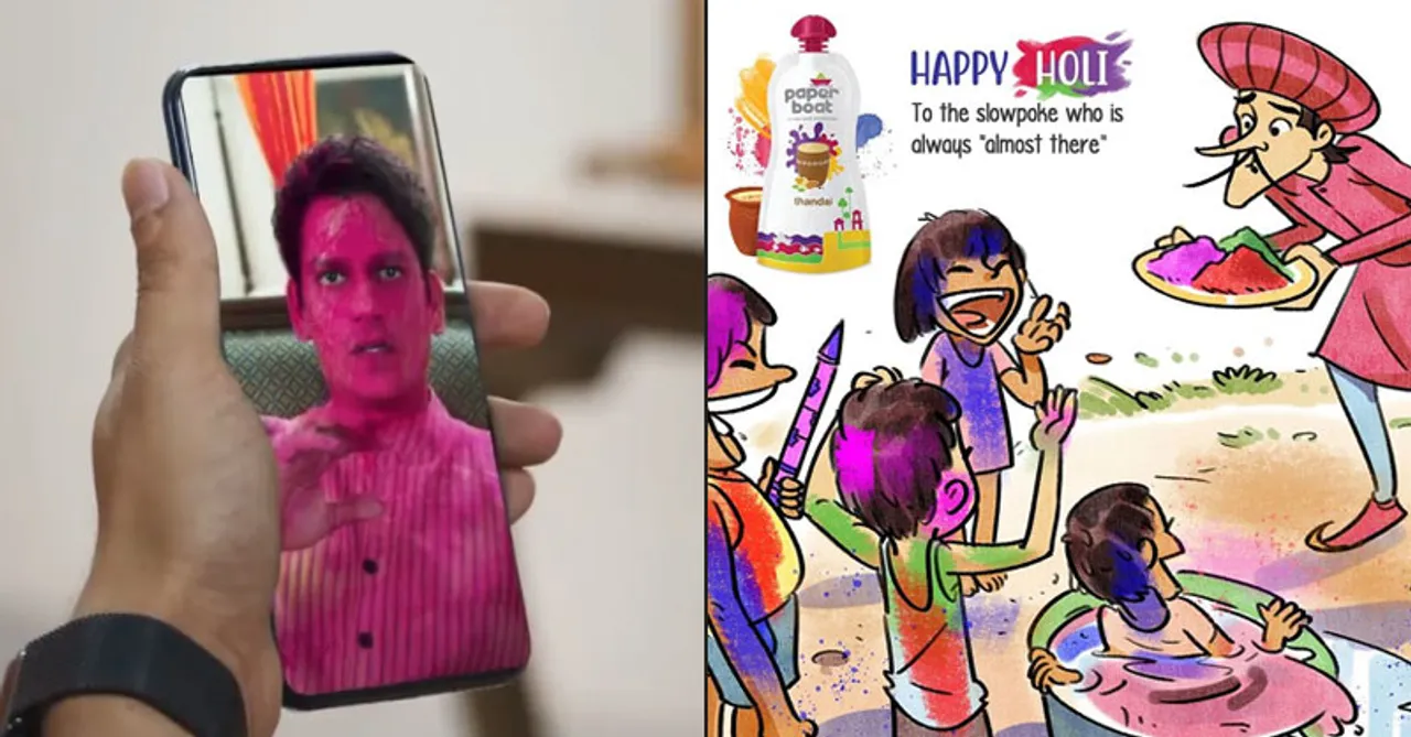 Holi 2021 Campaigns & Creatives paint old traditions with new colors