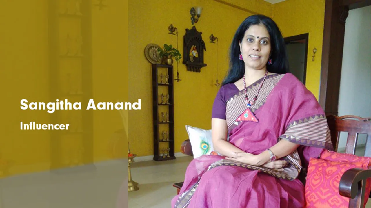 Interview: Every time a reader gives a thumbs-up, everything seems worthwhile: Sangitha Aanand, Sajavat