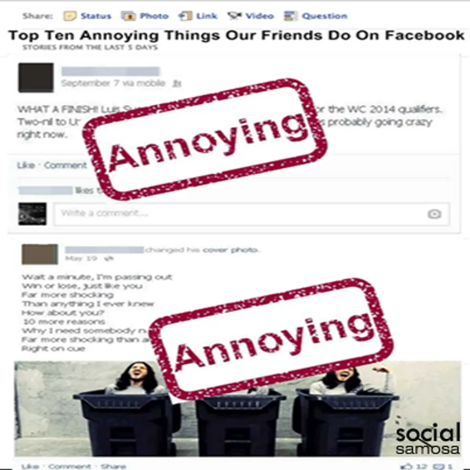 Top 10 Annoying Things Our Friends Do On Facebook