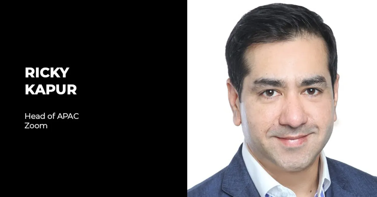 Zoom Video Communications appoints Ricky Kapur as Head of APAC