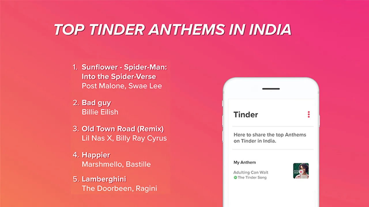 Tinder associates with Spotify for World Music Day