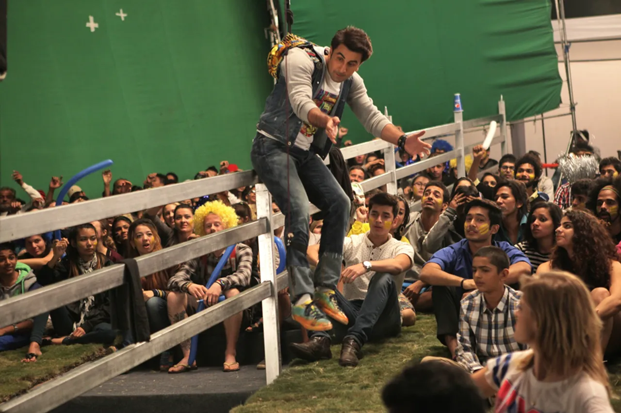 Bollywood Biggies Ranbir, Pritam, Anurag Basu and Terence Lewis battle it out on Pepsi's pitch