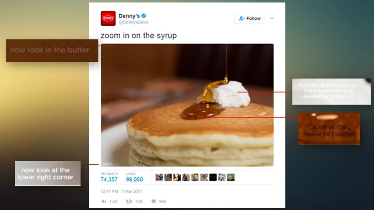 Denny's Tweet