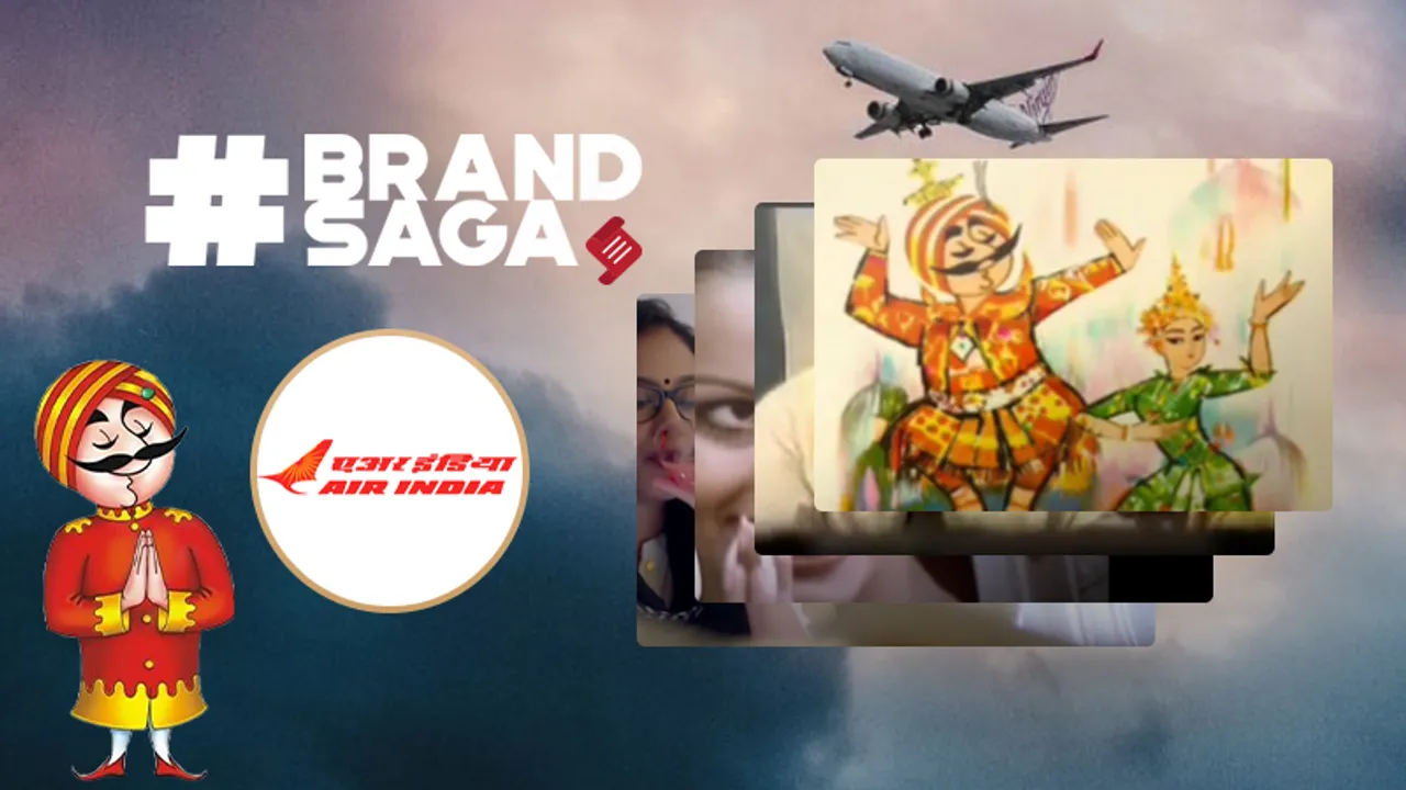 Air India advertising journey