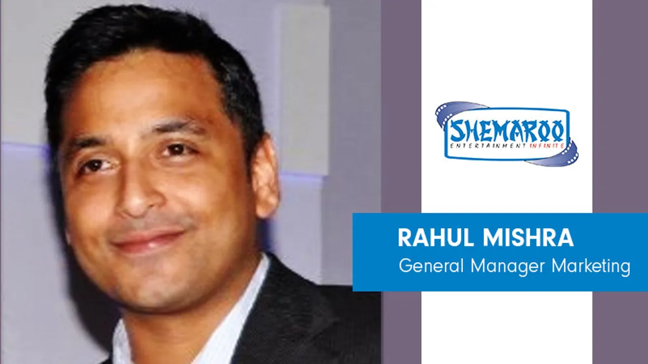 Shemaroo Entertainment Ltd appoints Rahul Mishra as GM - Marketing