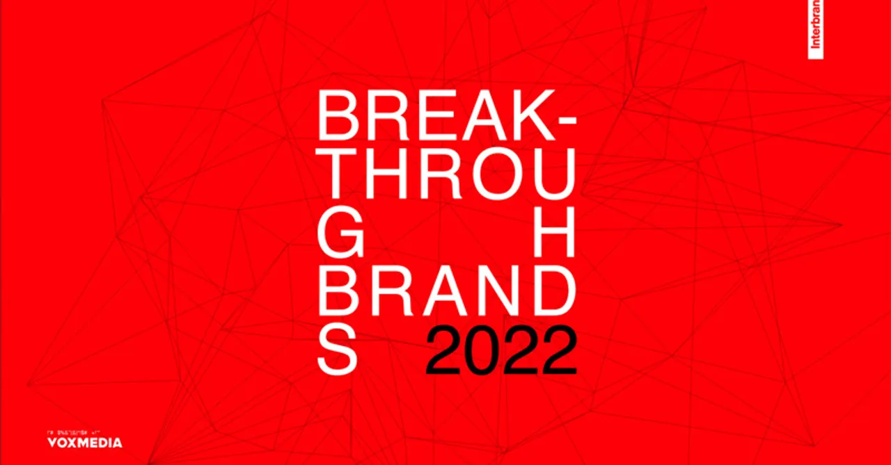 Interbrand 2022 Breakthrough Brands