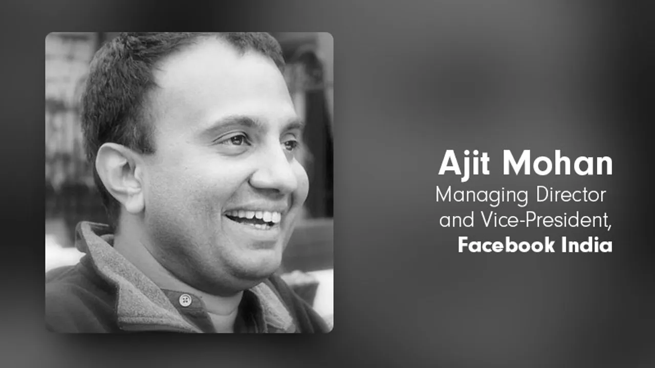 Ex-Hotstar CEO Ajit Mohan appointed as Facebook India's Managing Director and Vice-President