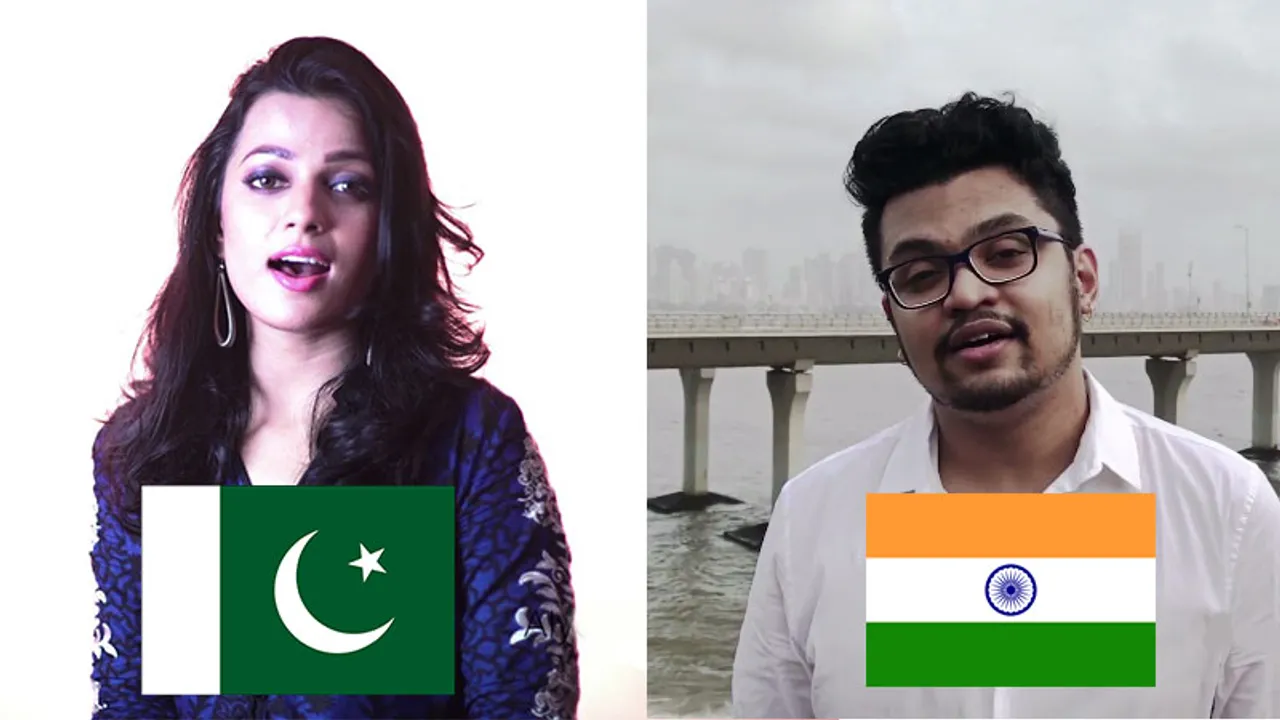 This medley of Indian & Pakistani national anthems will give you goosebumps!