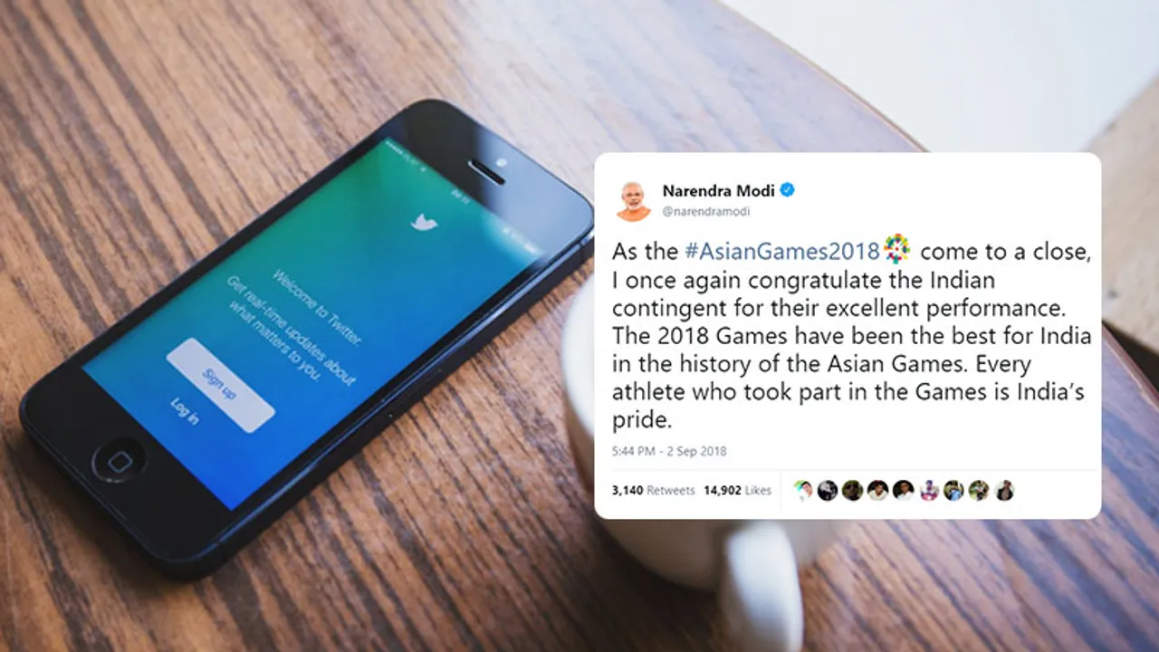 Twitter recorded 12 million Tweets during #AsianGames2018