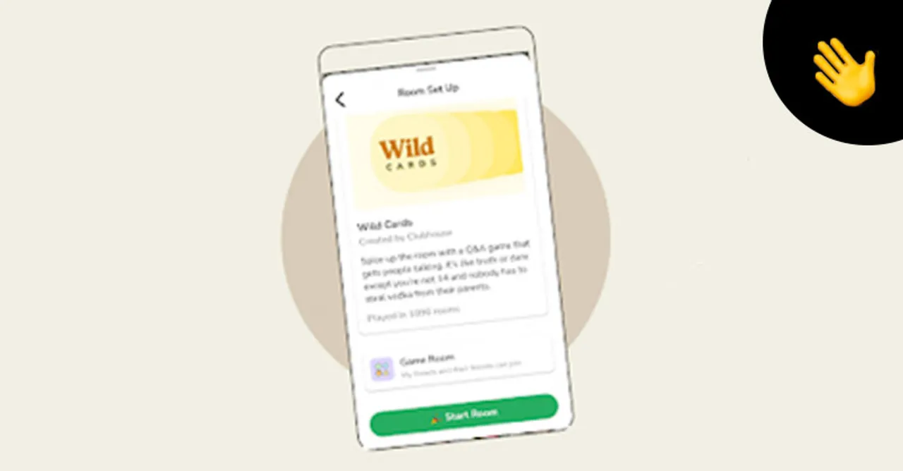 Clubhouse update brings ‘Wild Cards’ Game Room
