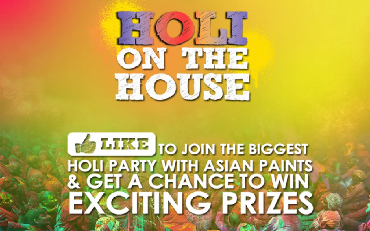 Social Media Campaign Review : Asian Paints Holi On The House