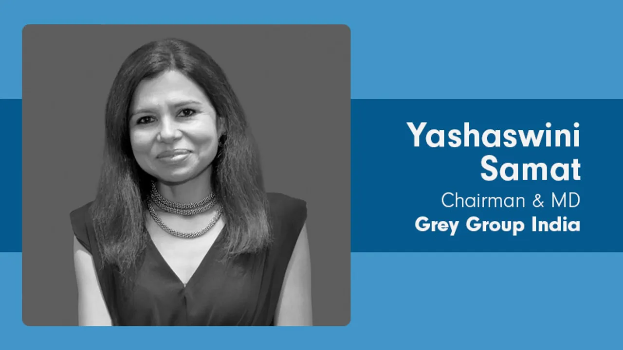 Grey elevates Yashaswini Samat to Chairman & MD, Grey Group India