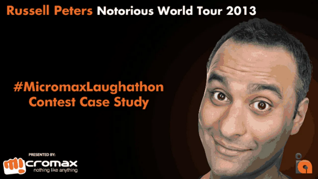 Social Media Case Study: How Micromax Mobile Engaged Fans for Russell Peters Notorious World Tour 2013