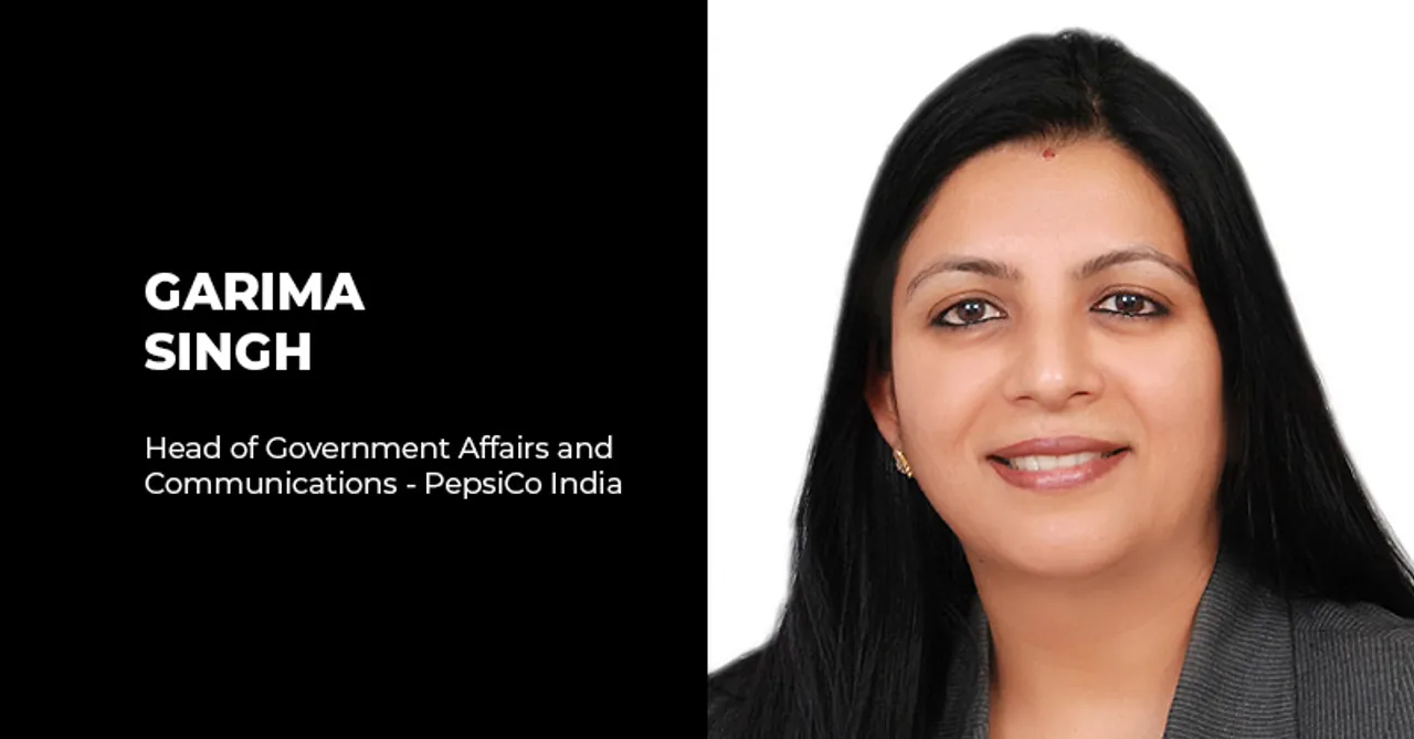 PepsiCo India appoints Garima Singh as Head of Government Affairs & Communications