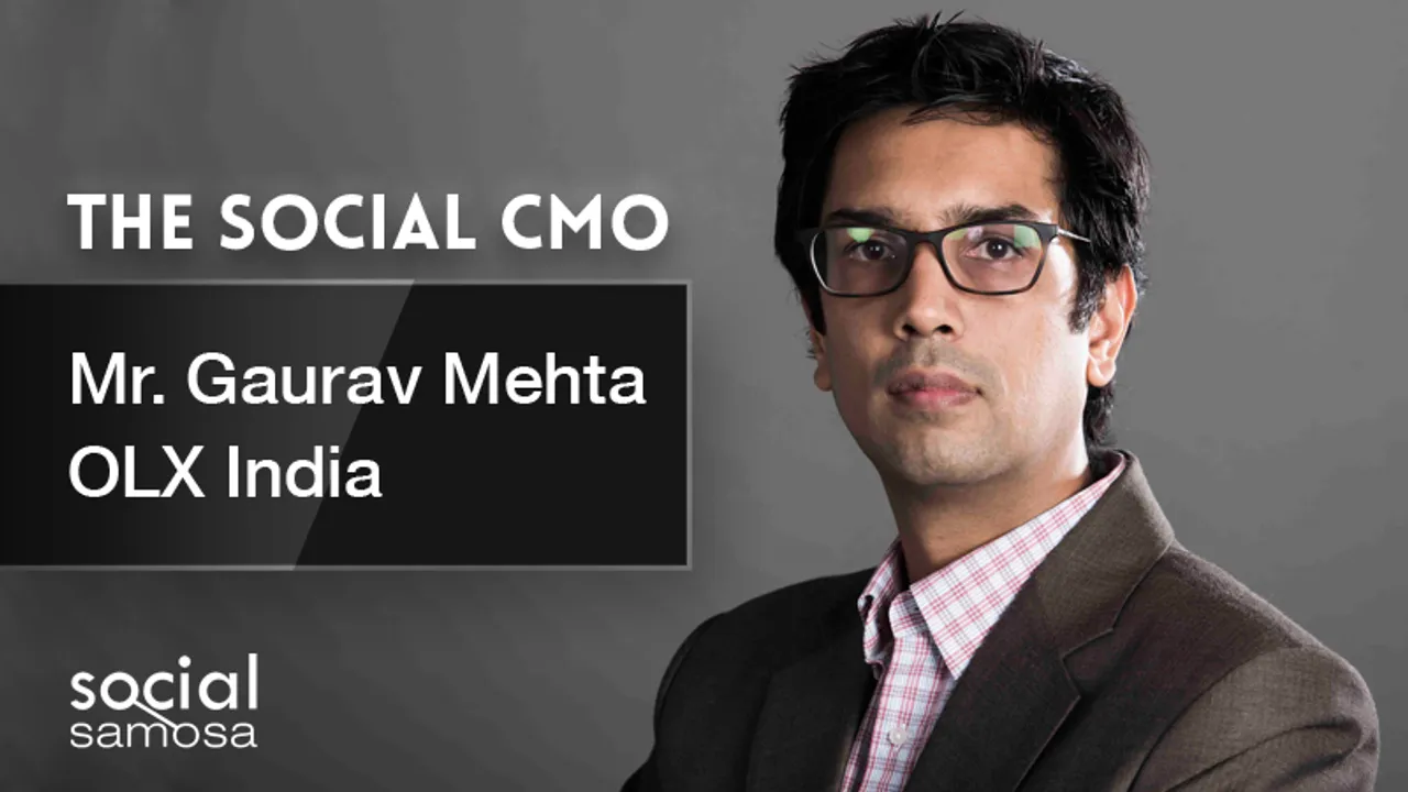 #TheSocialCMO: In conversation with Gaurav Mehta, OLX