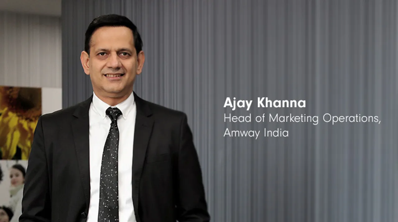 Ajay Khanna Chief Marketing Officer Amway