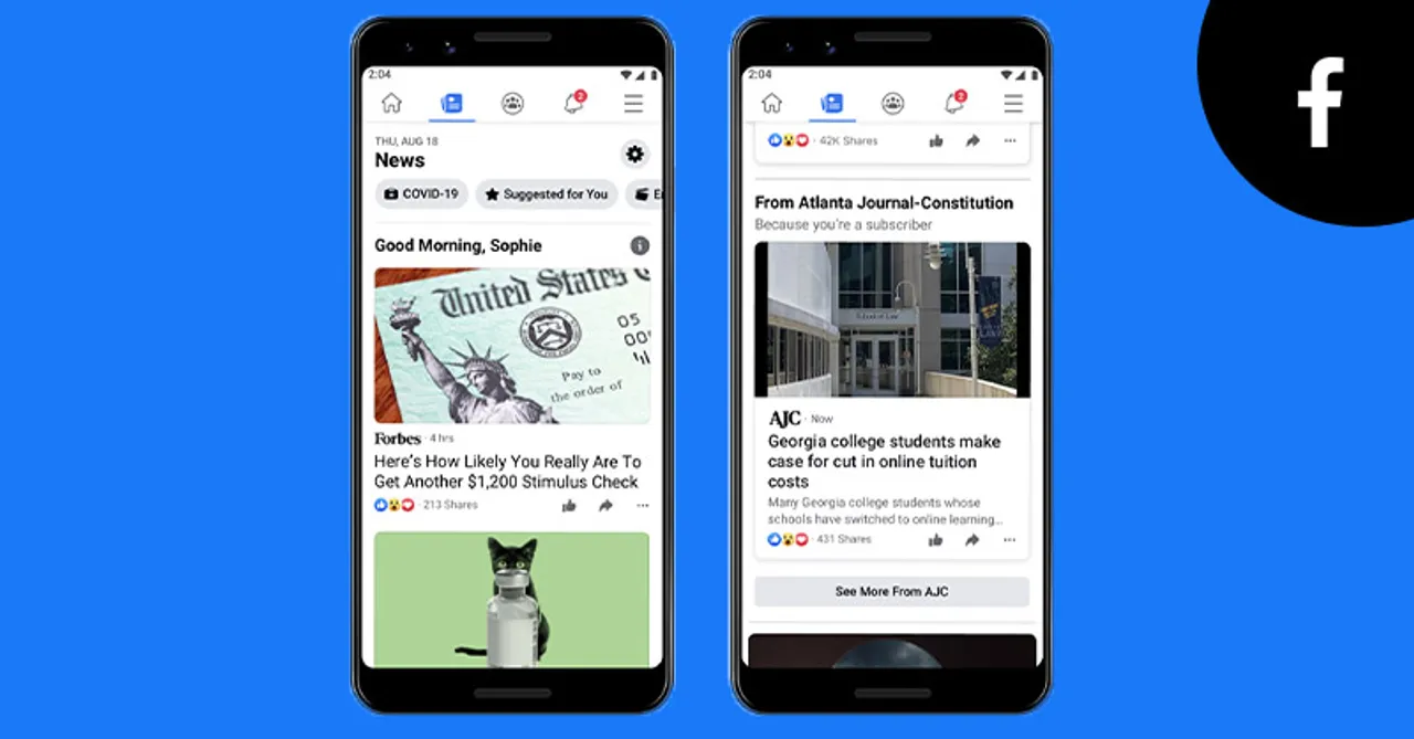 Facebook tests making news subscriptions easier
