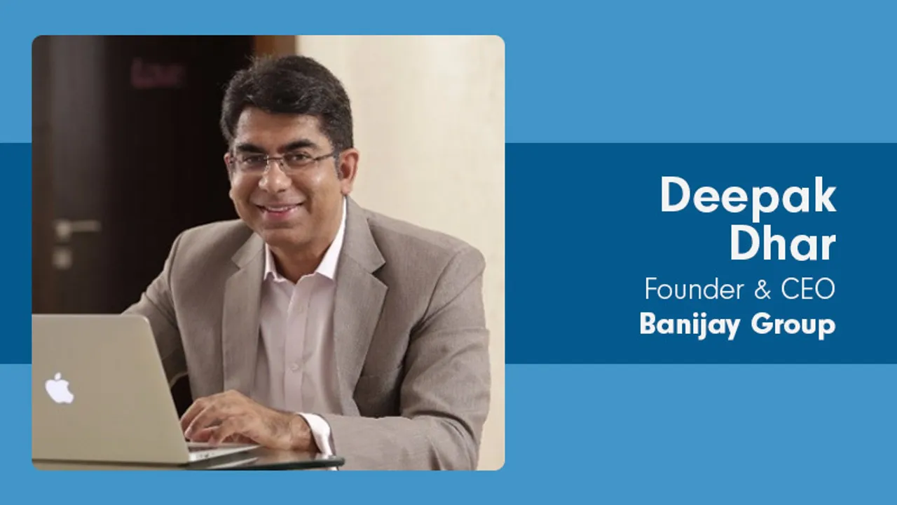 Deepak Dhar partners with Banijay Group as Founder, CEO for their South East Asia operations