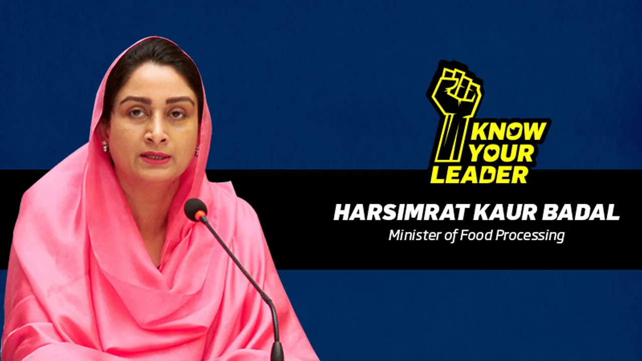 Know Your Leader: Harsimrat Kaur Badal