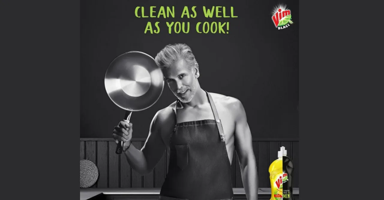 Vim launches a satirical campaign to get men to own household chores