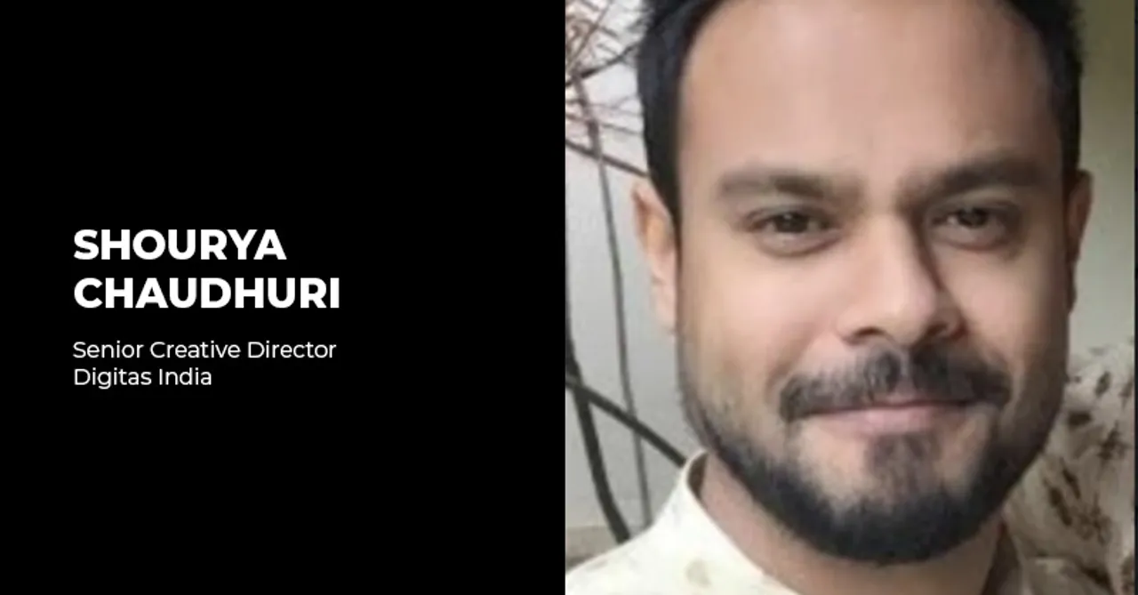 Shourya Chaudhuri joins Digitas India as Senior Creative Director