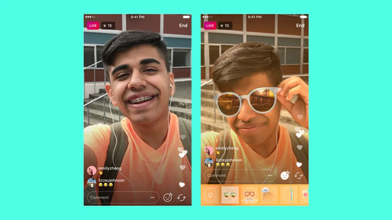 Instagram introduces Live Face Filters
