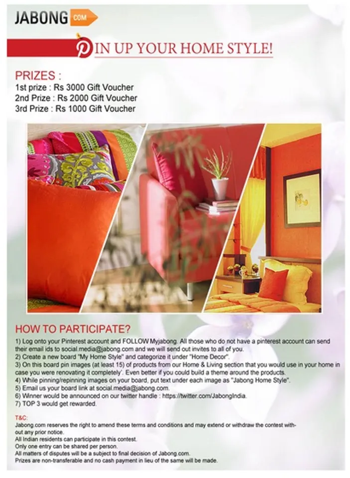 Social Media Campaign Review: Jabong's Pinterest Contest