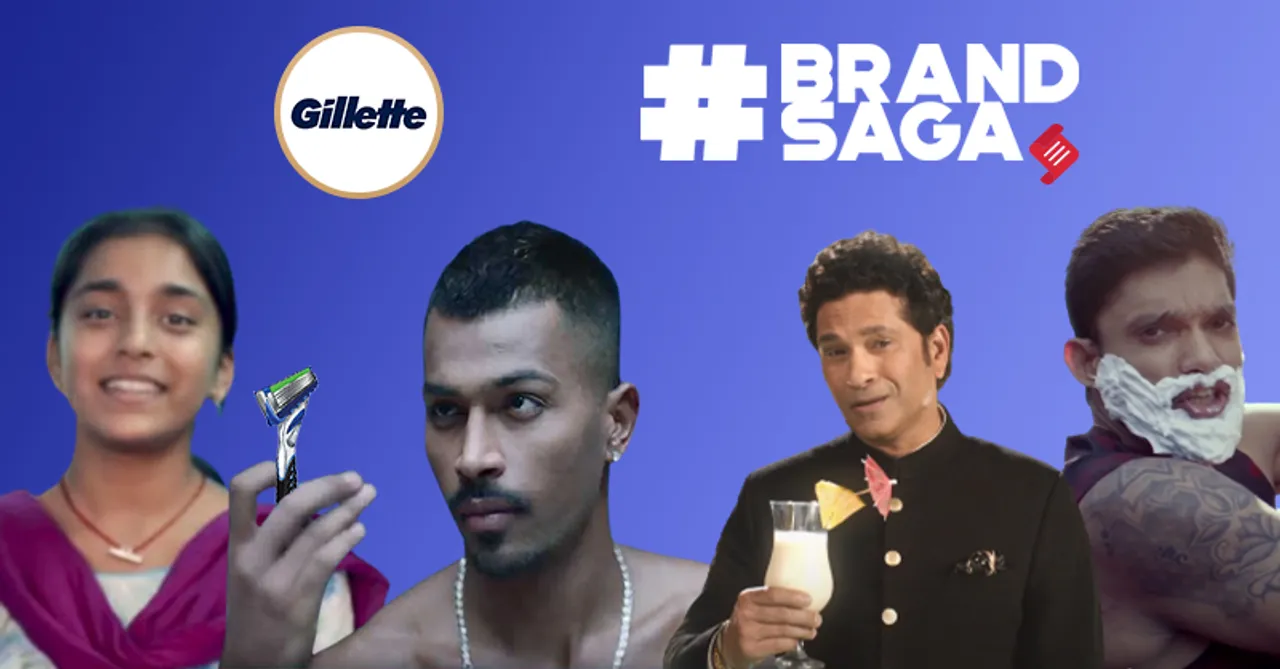 Gillette India advertising journey