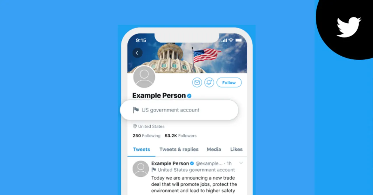 Twitter to label government and state-affiliated media accounts