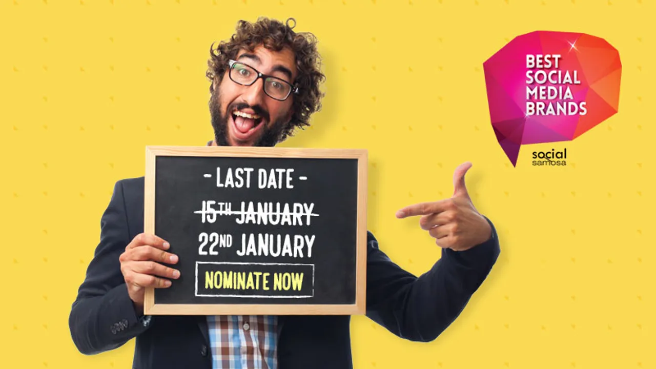 #BestSoMeBrands: Doors for nominations still open