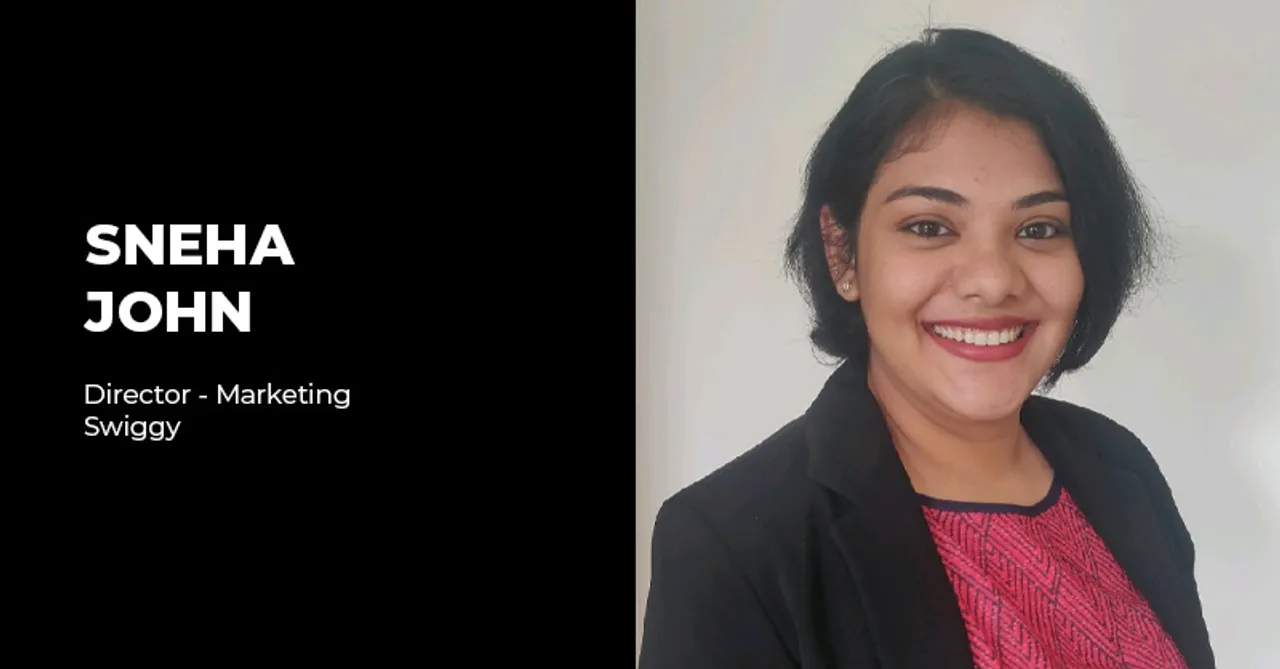 Swiggy elevates Sneha John to Director - Marketing