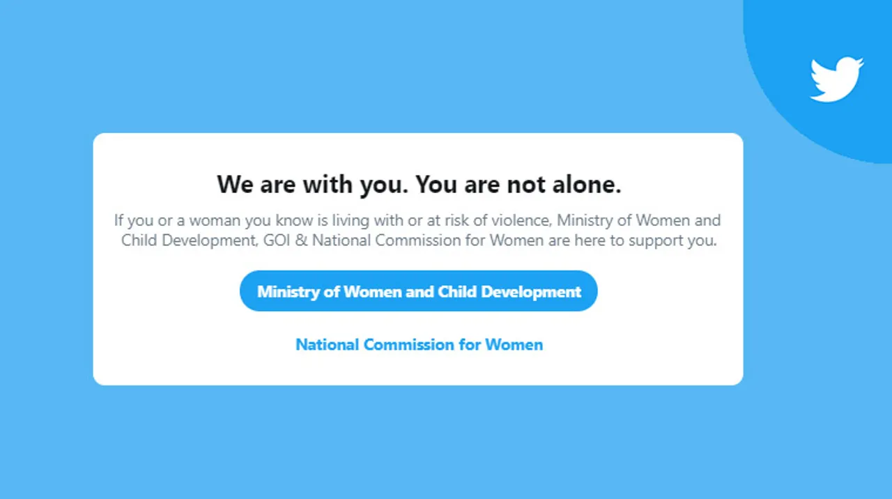 Twitter backs efforts to quell the rise in domestic violence