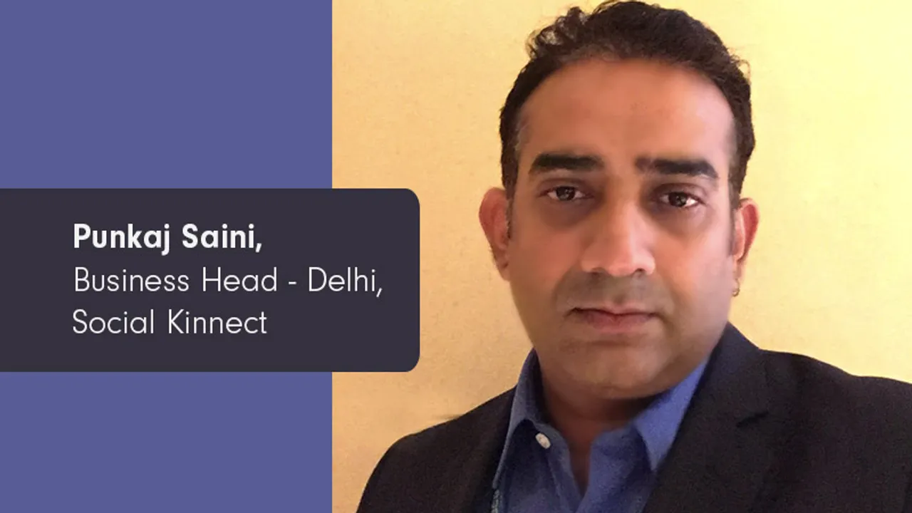 Social Kinnect Appoints Punkaj Saini as Business Head - Delhi