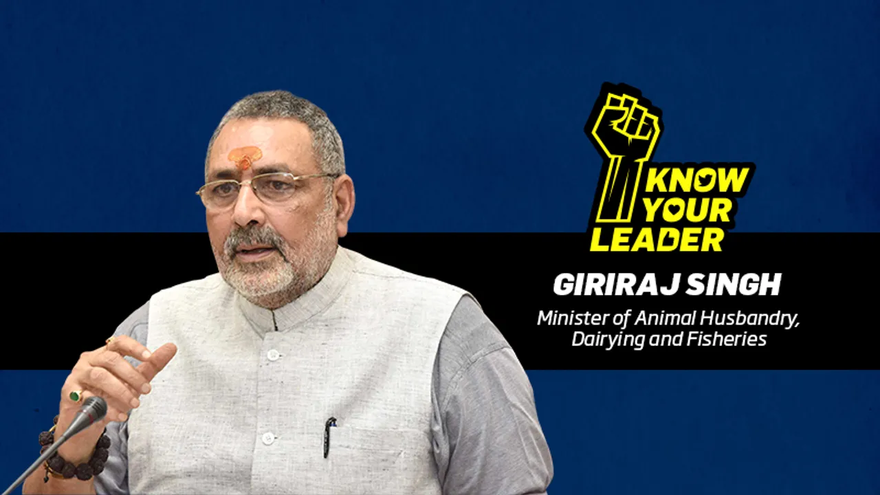 Know Your Leader: Giriraj Singh