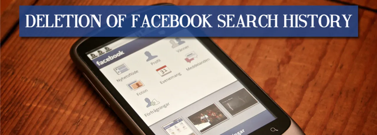 How to Delete Your Facebook Search History