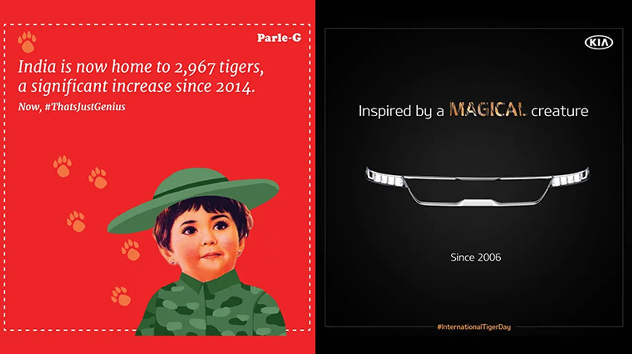 Brands roar this International Tiger Day