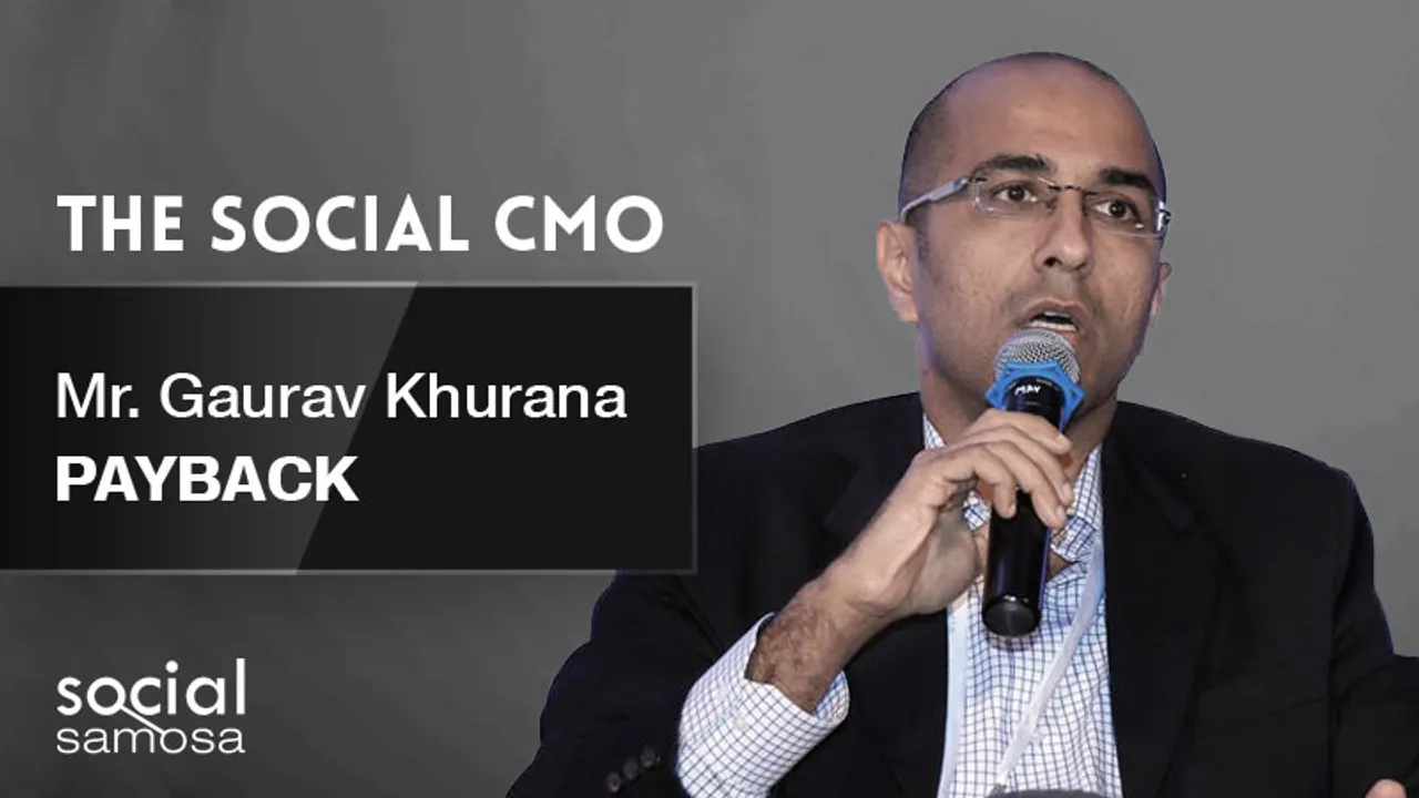 #TheSocialCMO: Gaurav Khurana shares PAYBACK's social media journey