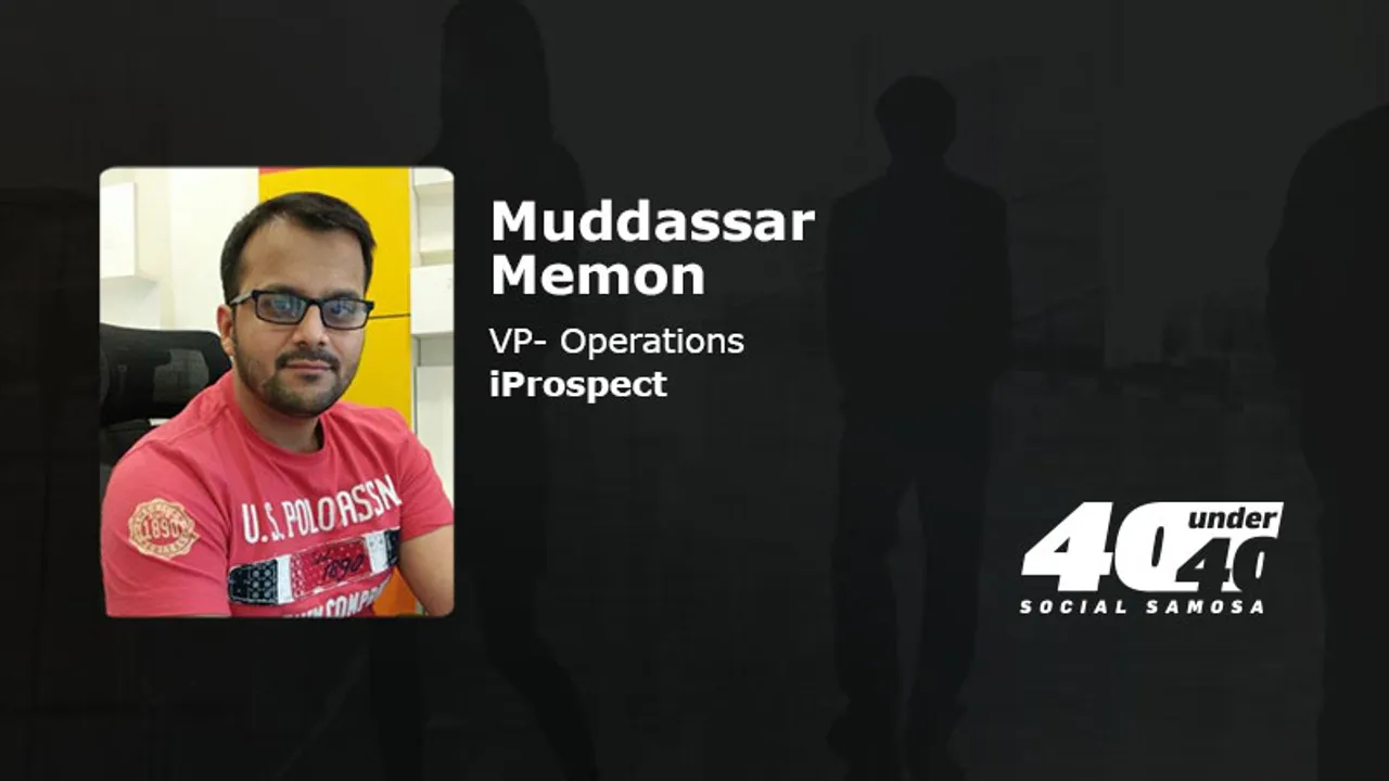 #SS40Under40: Effort is #AllItTakes to make things happen and be successful: Muddassar Memon