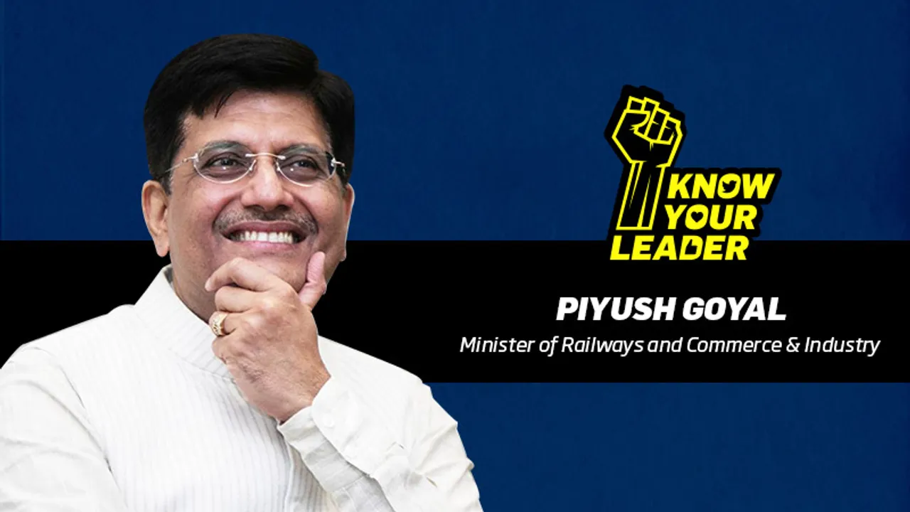 Know Your Leader: Piyush Goyal
