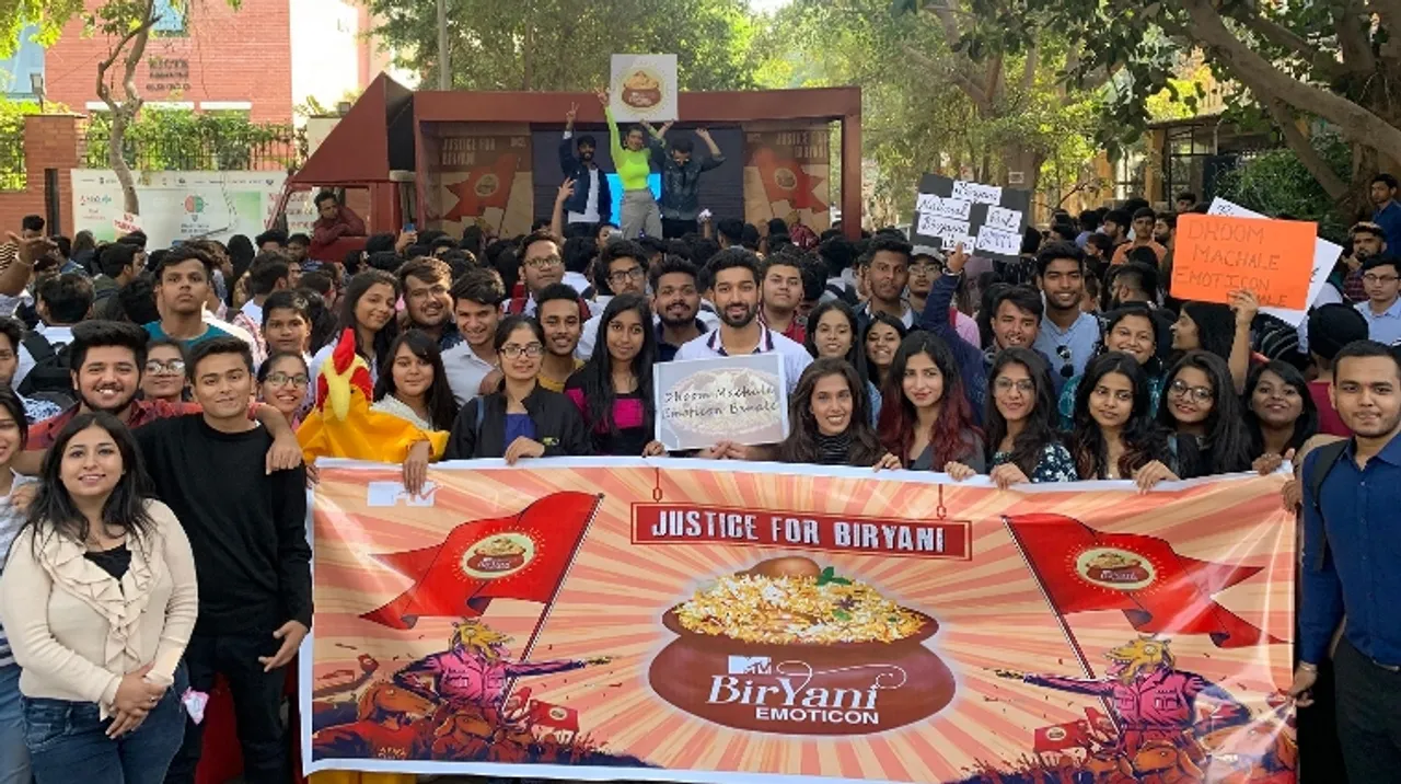 MTV Biryani Emoticon Rally