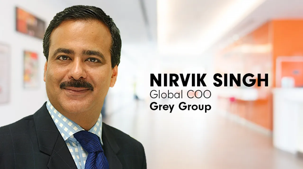 Nirvik Singh elevated to Global COO role at Grey Group