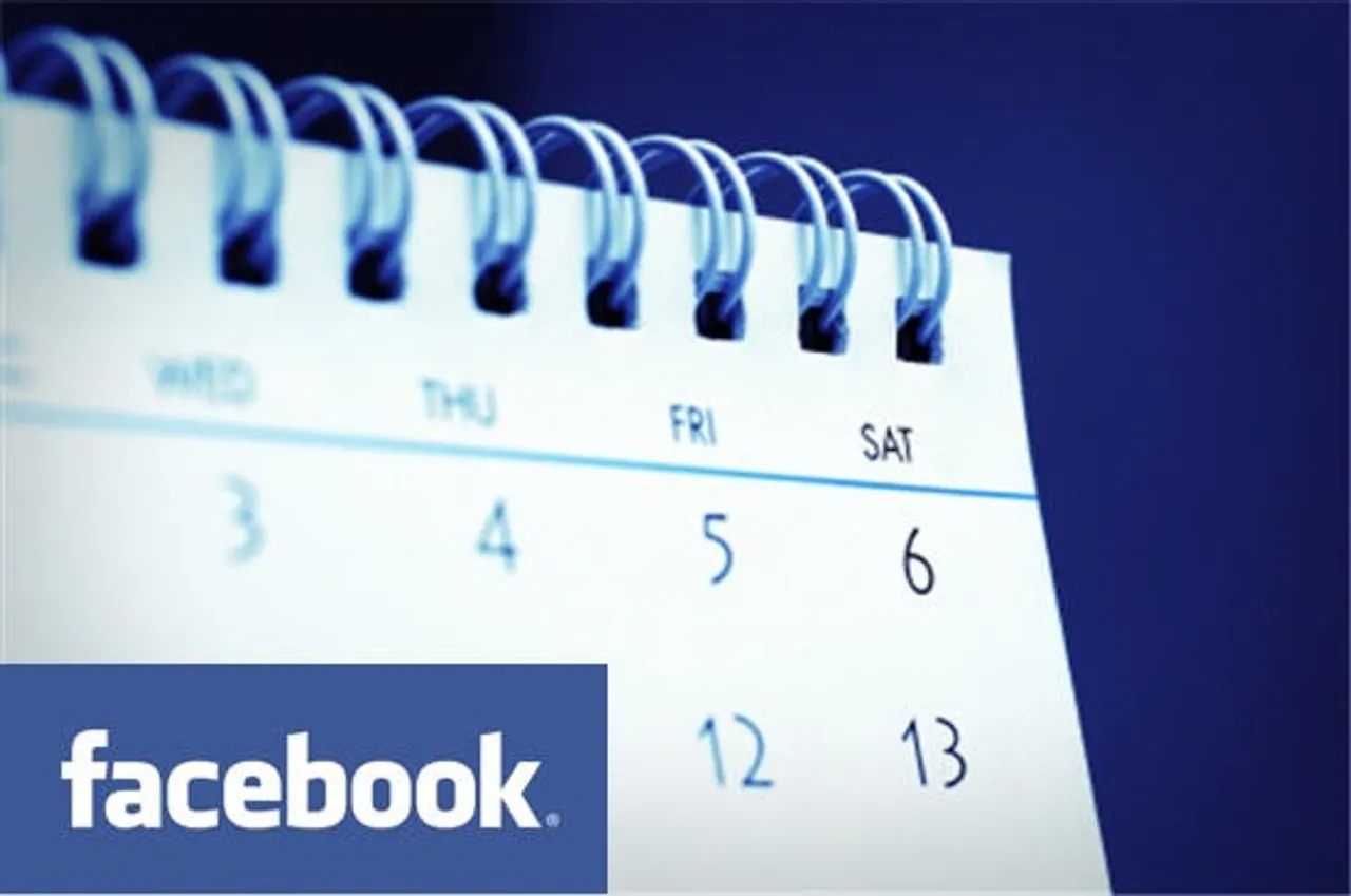 facebook calender