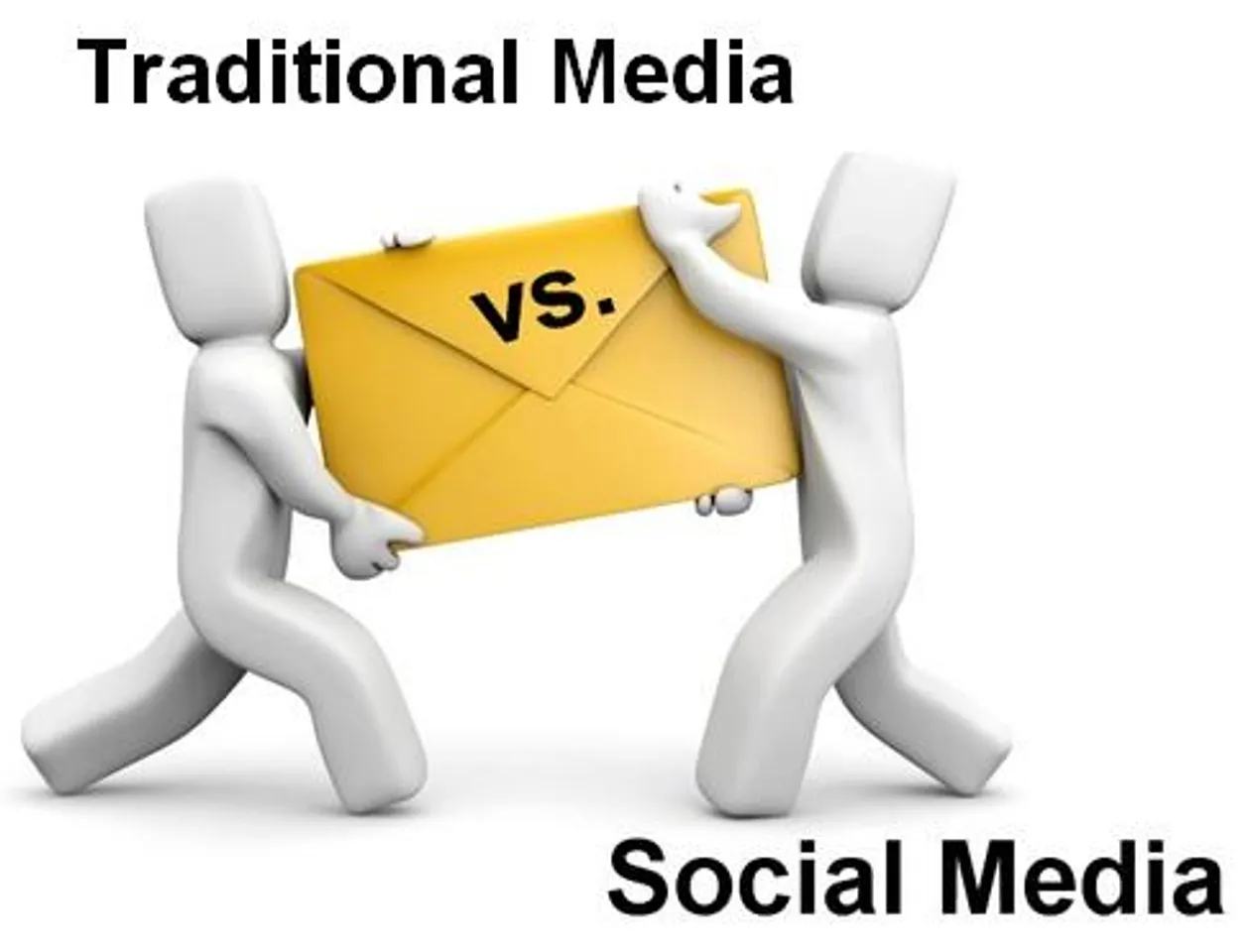 social media v's traditional media