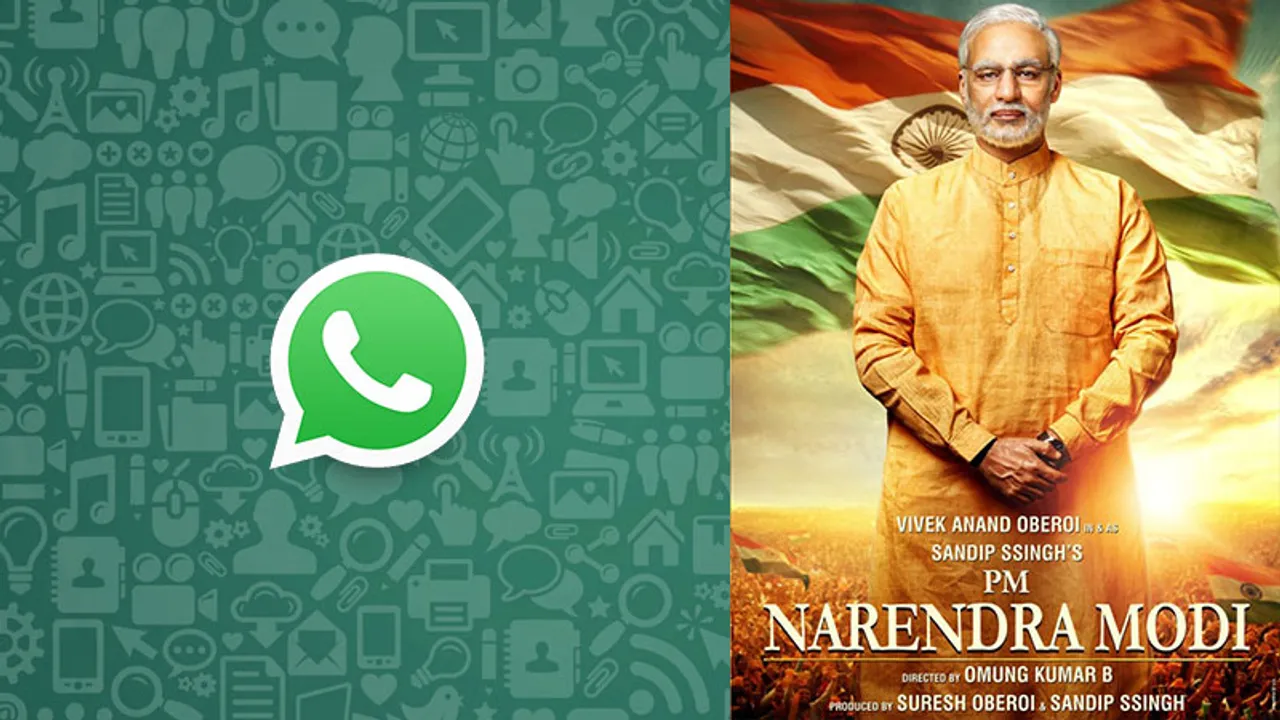PM Narendra Modi the biopic creates WhatsApp Mania