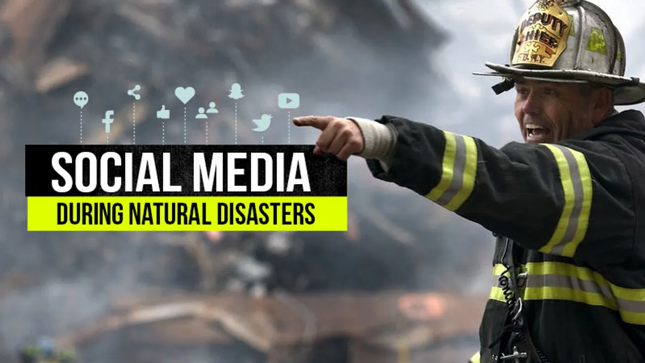 social media during a natural disaster