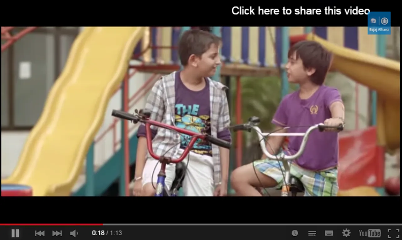 Bajaj Allianz Executes a Digital Video Commercial, Creating Awareness on Road Safety 