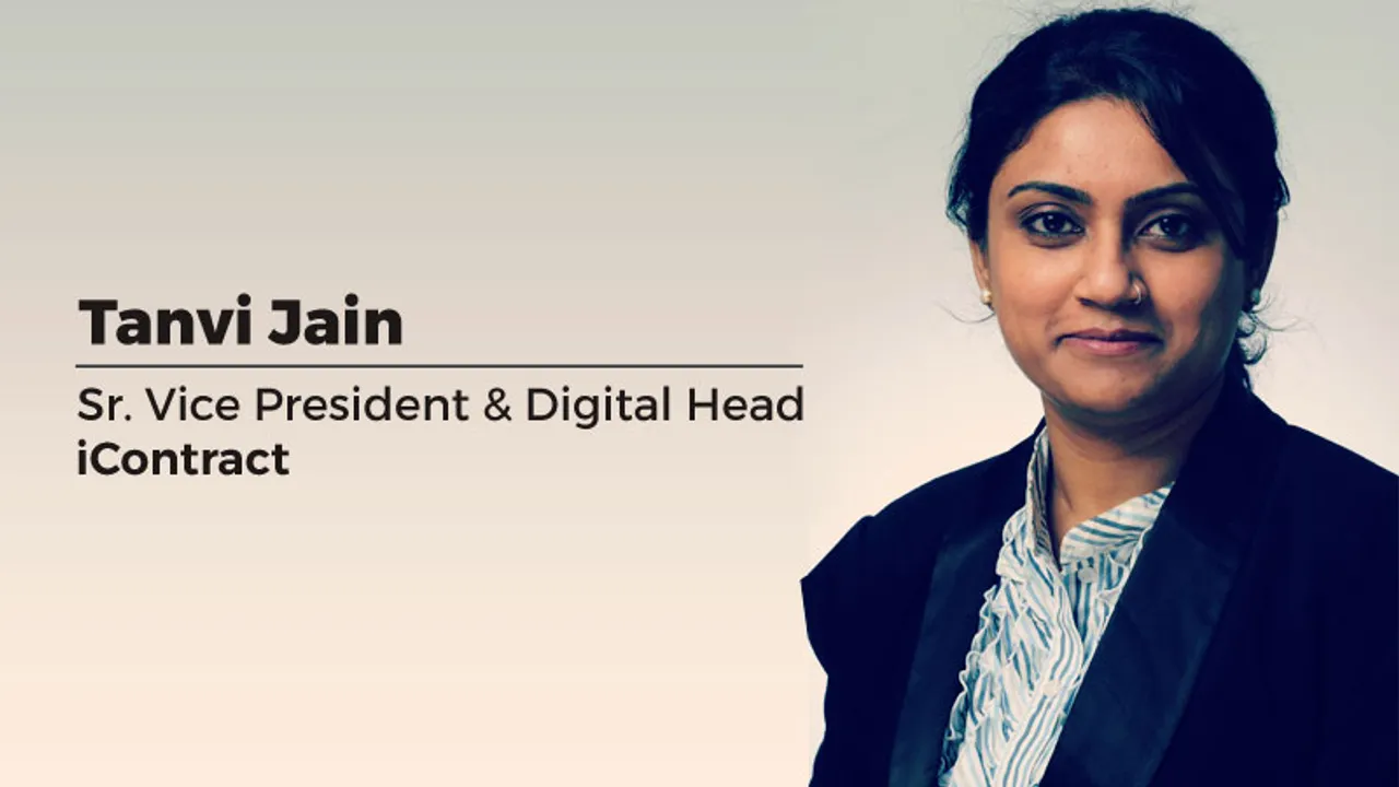 Tanvi Jain joins iContract as Sr. Vice President & Digital Head