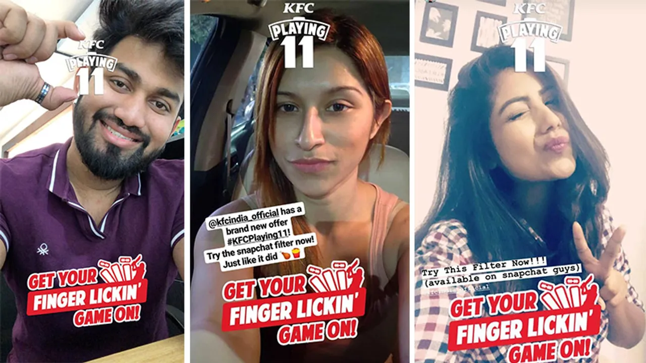 KFC India to engage Millennials with face lens on Snapchat