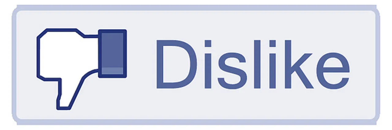Facebook dislike, Facebook, dislike