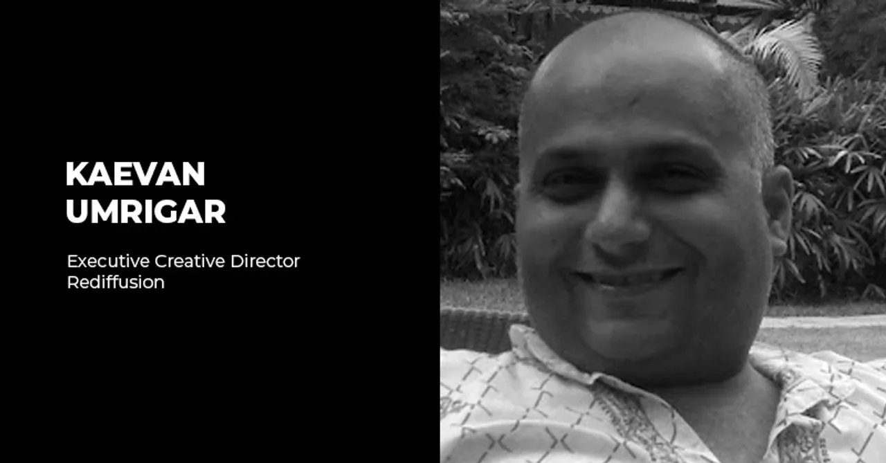 Rediffusion appoints Kaevan Umrigar as Executive Creative Director